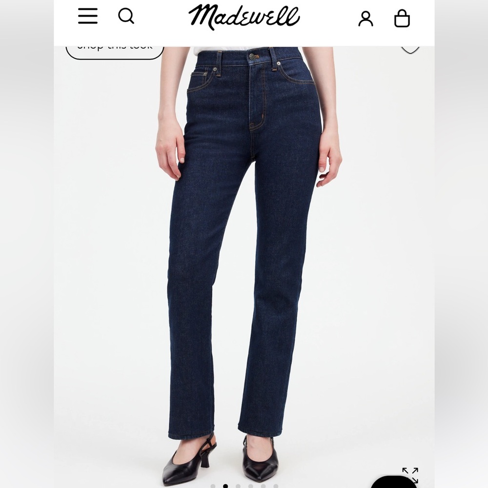 Madewell 90s curvy fit jeans size 31 T